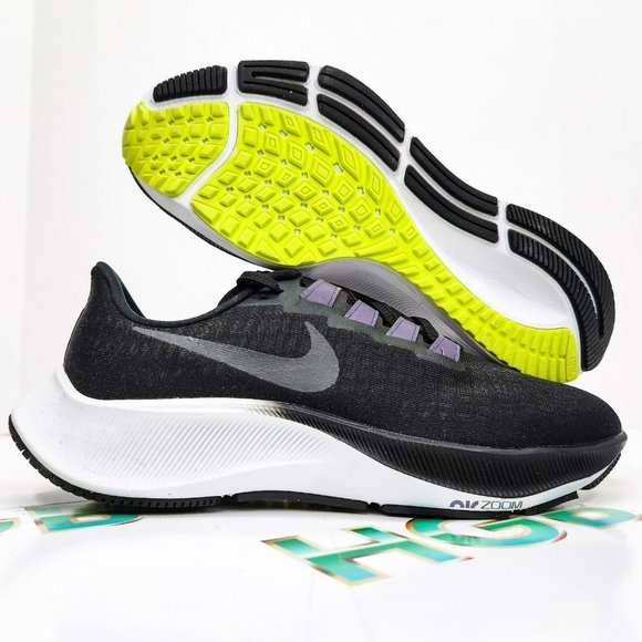 Nike Shoes - Nike Air Zoom Pegasus 37 Women's Running Shoes Sneakers Black Pink BQ9647-007